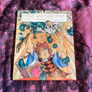 Vintage Children's Book There Was Magic Inside by David Galchutt 1993